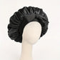 Silk Bonnet With Tie Band