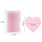 200 Piece Heart Cotton Pads